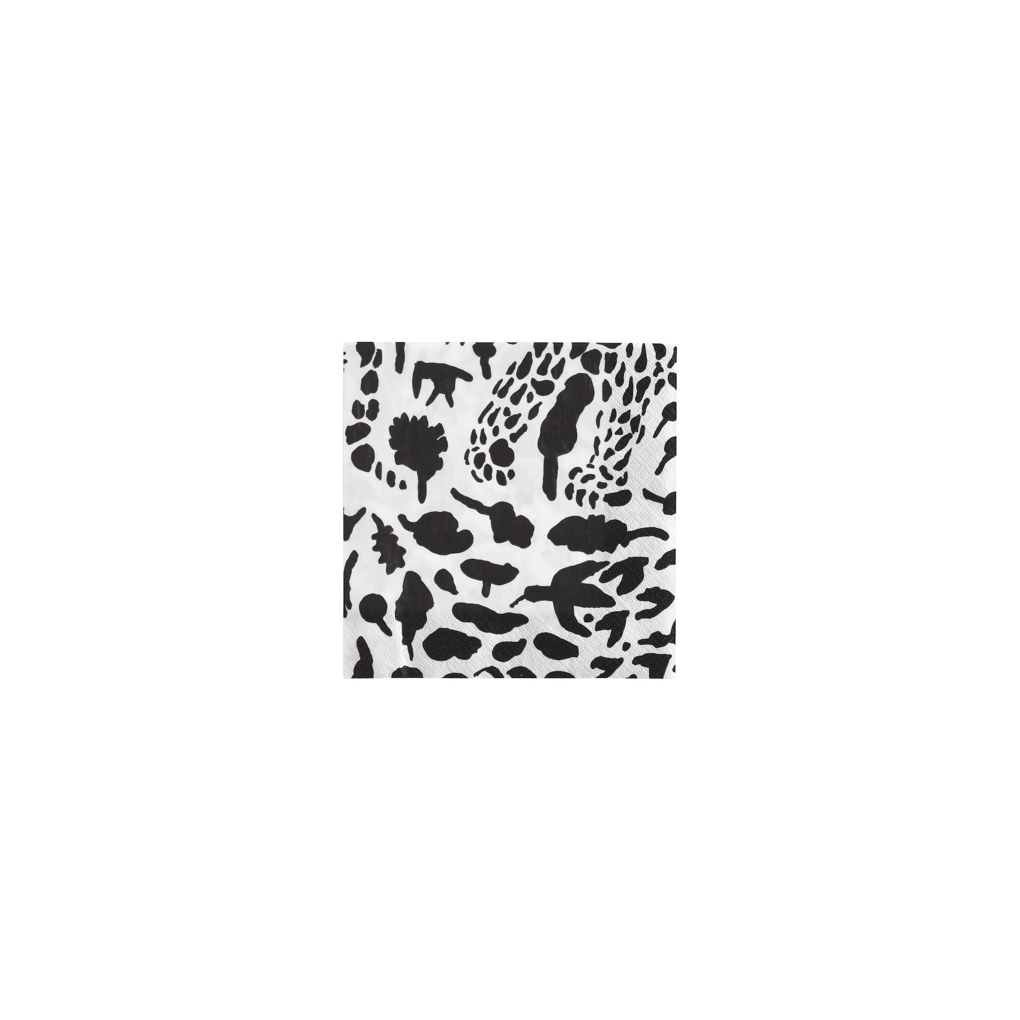 Cheetah Noir 1061269 OTC - Iittala - Serviettes en papier