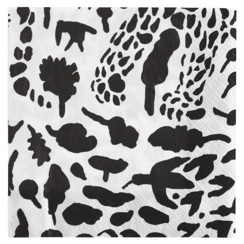 Cheetah Noir 1061269 OTC - Iittala - Serviettes en papier