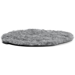 Scandinavian grey – galette d'assise en peau de mouton – COZY - Swedese