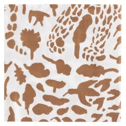 Cheetah Brown 1061268 OTC - Iittala - Paper napkins