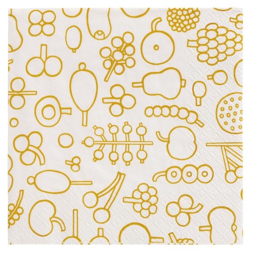 Frutta Jaune 1063052 OTC - Iittala - Serviettes en papier