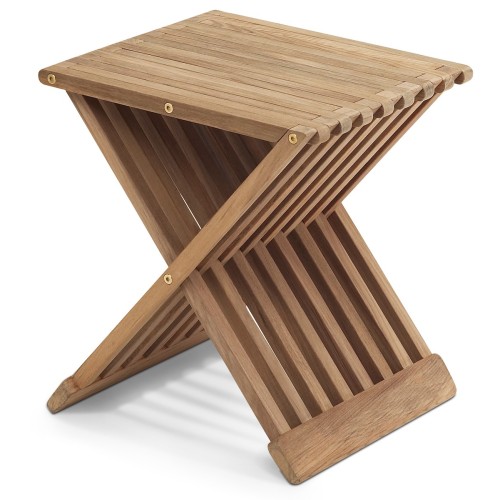 Tabouret Fionia Teck - Skagerak by Fritz Hansen