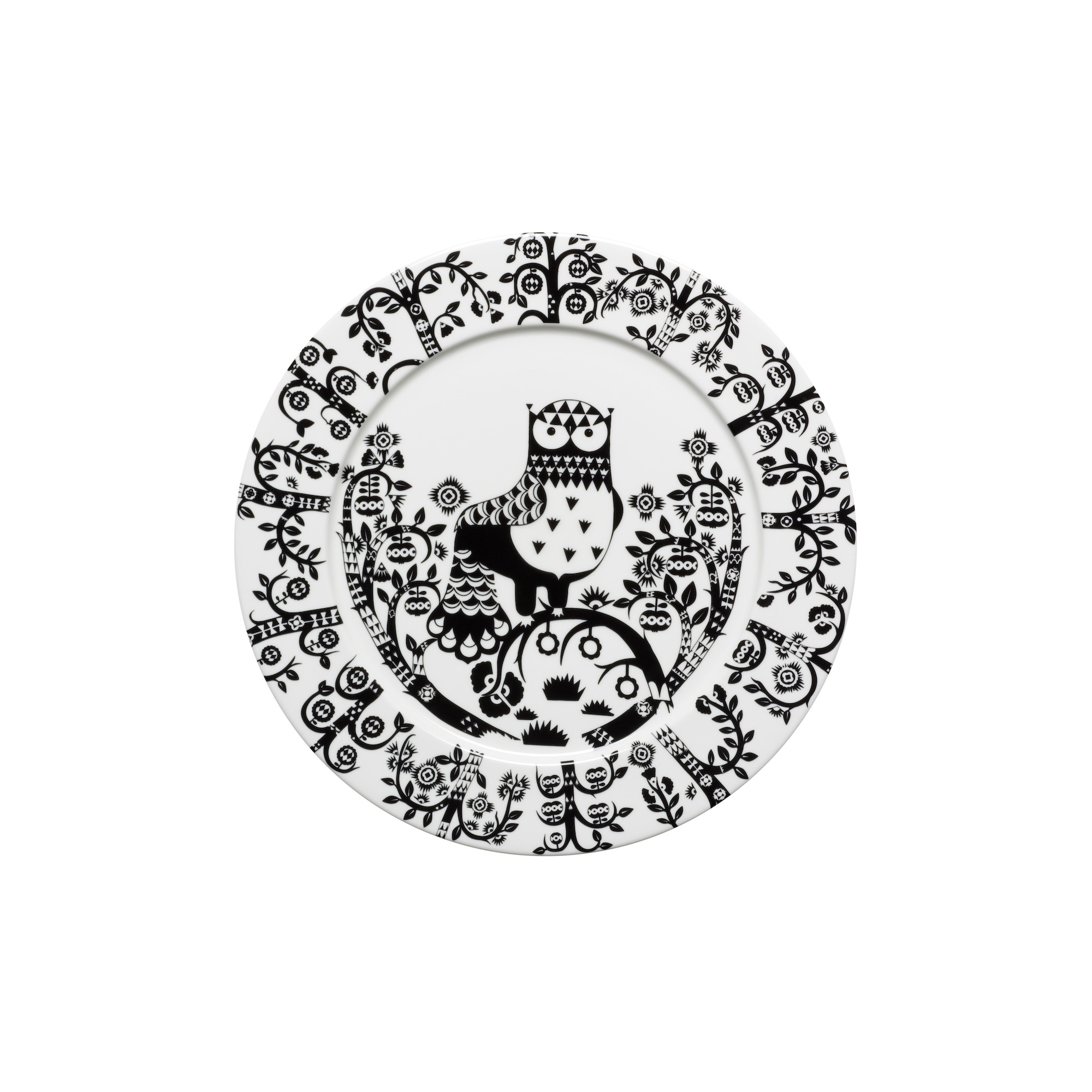 Ø30cm - assiette Taika noire - 1012494 - Iittala