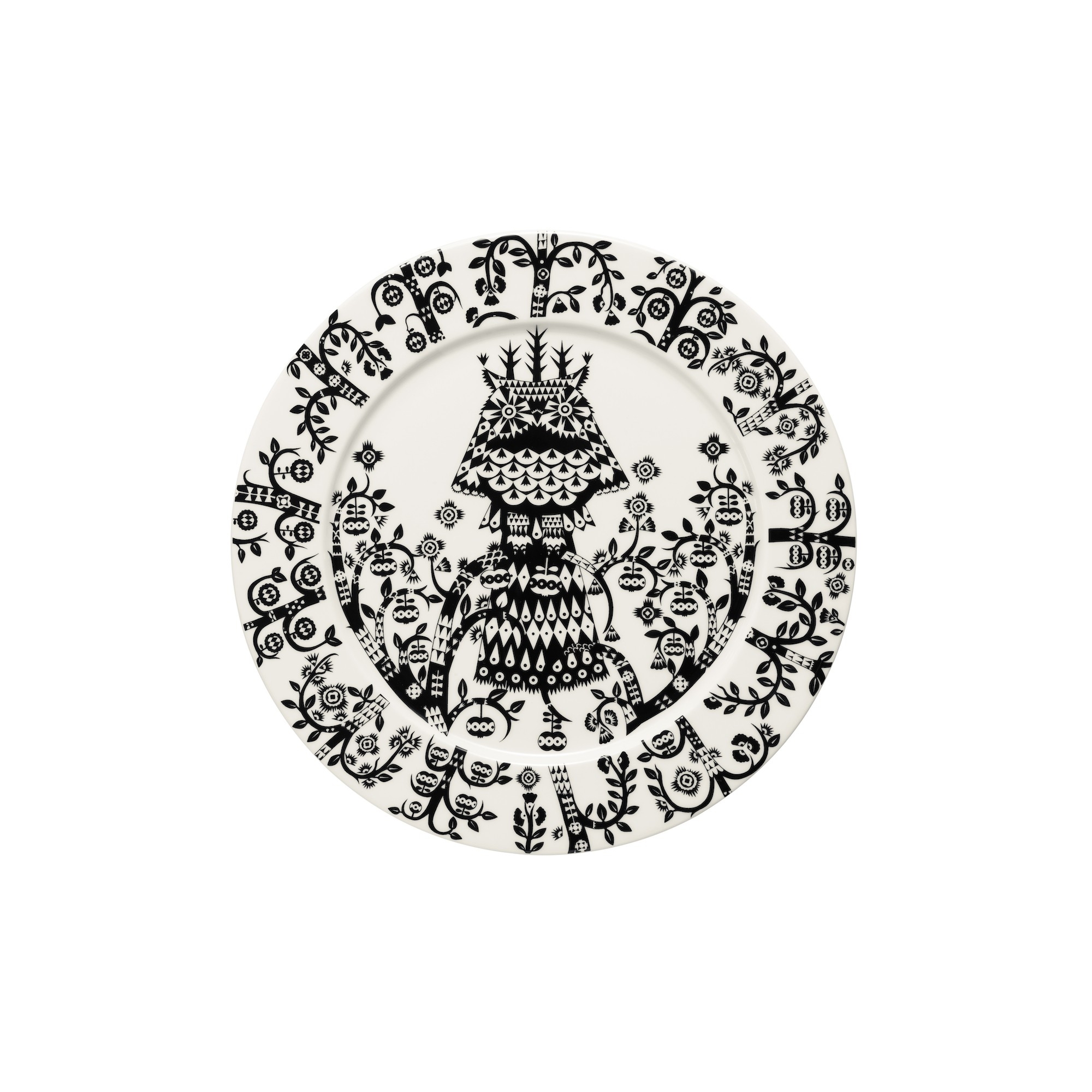 Ø27cm - assiette Taika noire - 1011639 - Iittala