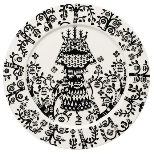 Ø27cm - assiette Taika noire - 1011639 - Iittala