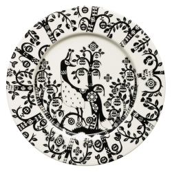 Ø22cm - assiette Taika noire - 1012496 - Iittala