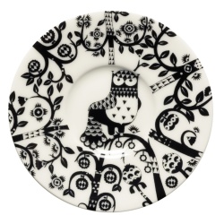 SOLD OUT - Ø11cm - Taika black saucer - 1012499 - Iittala