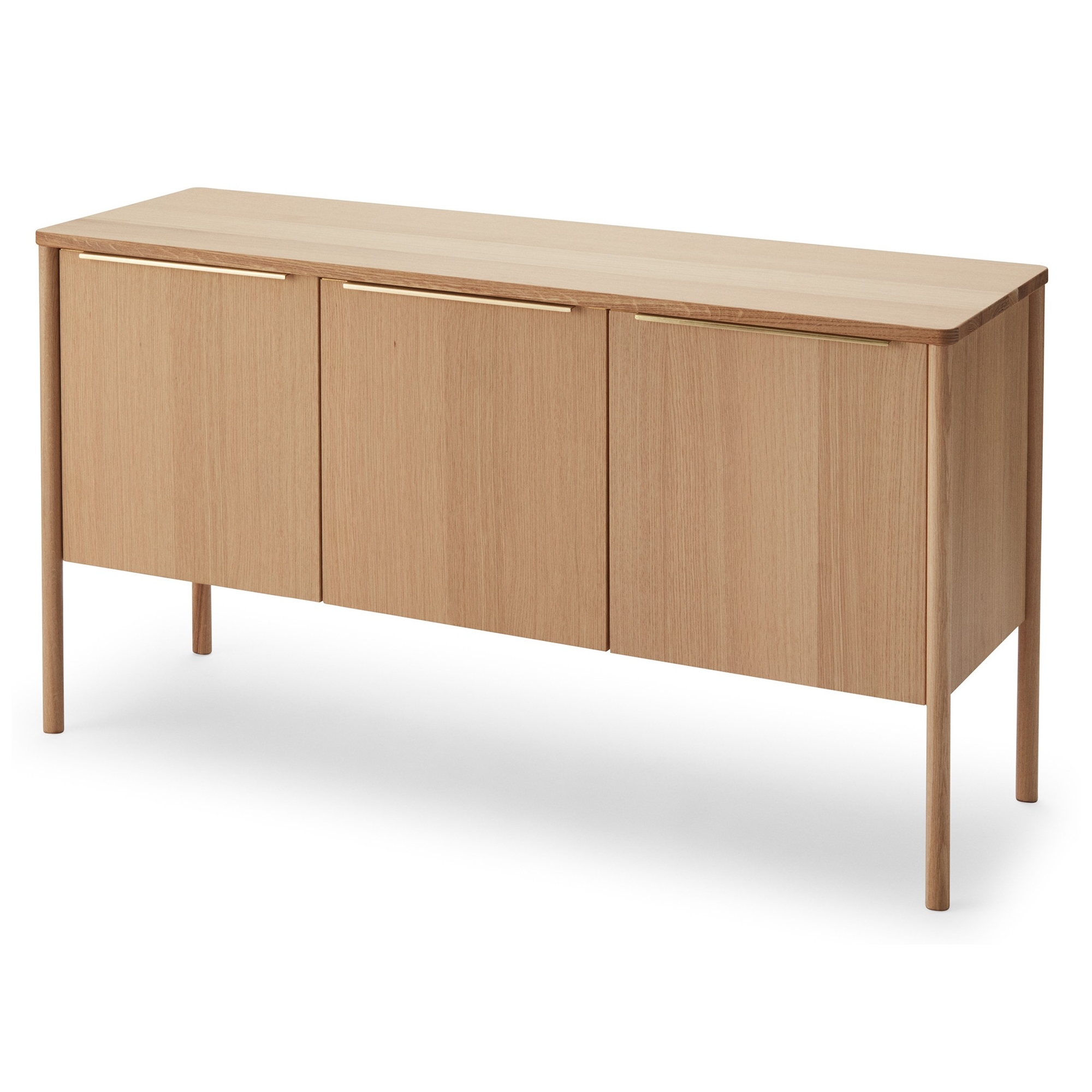 Jut  Cabinet – Oiled Oak – 126x39x68 cm - Skagerak by Fritz Hansen