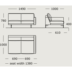 Module 4 – 149 cm – EDGE V1 - Wendelbo