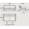 Module 5 – 180 cm – EDGE V1 - Wendelbo