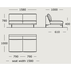 Module 6 – 158 cm – EDGE V1 - Wendelbo