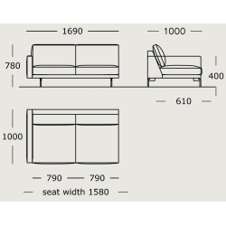 Module 7 – 169 cm – EDGE V1 - Wendelbo