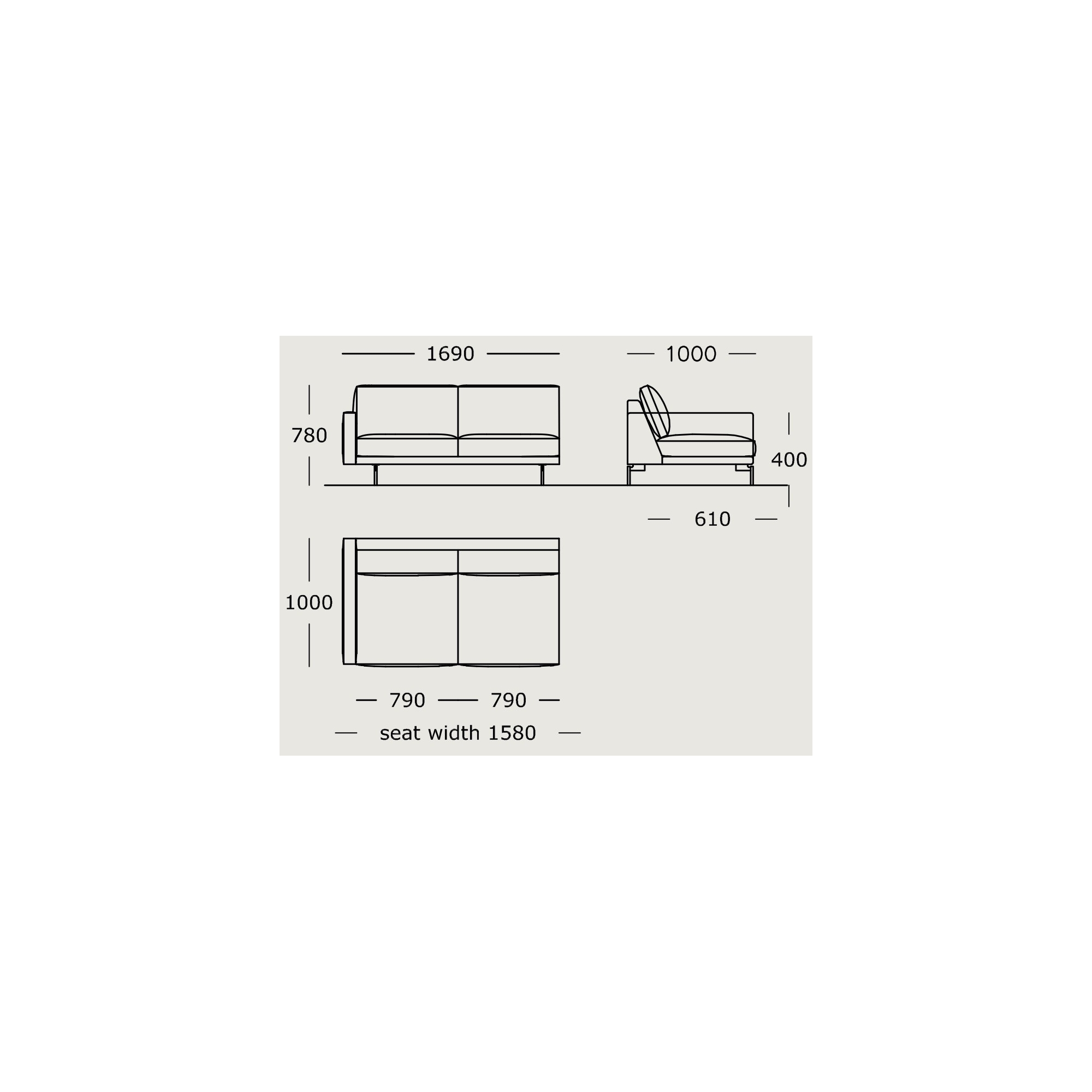 Module 7 – 169 cm – EDGE V1 - Wendelbo