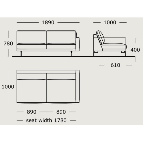 Module 12 – 189 cm – EDGE V1 - Wendelbo