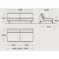 Module 14 – 198 cm – EDGE V1 - Wendelbo