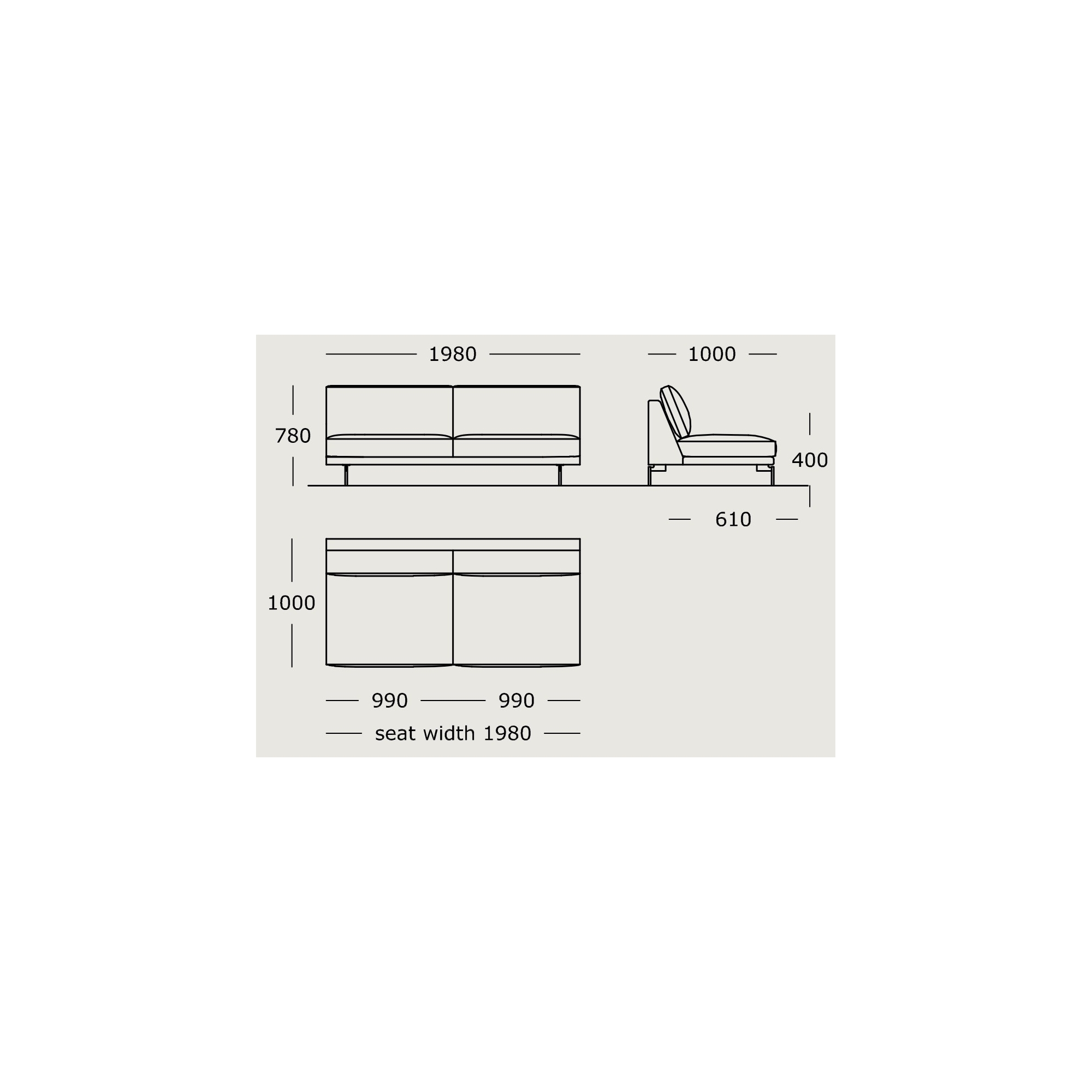 Module 14 – 198 cm – EDGE V1 - Wendelbo