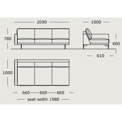 Module 19 – 209 cm – EDGE V1 - Wendelbo