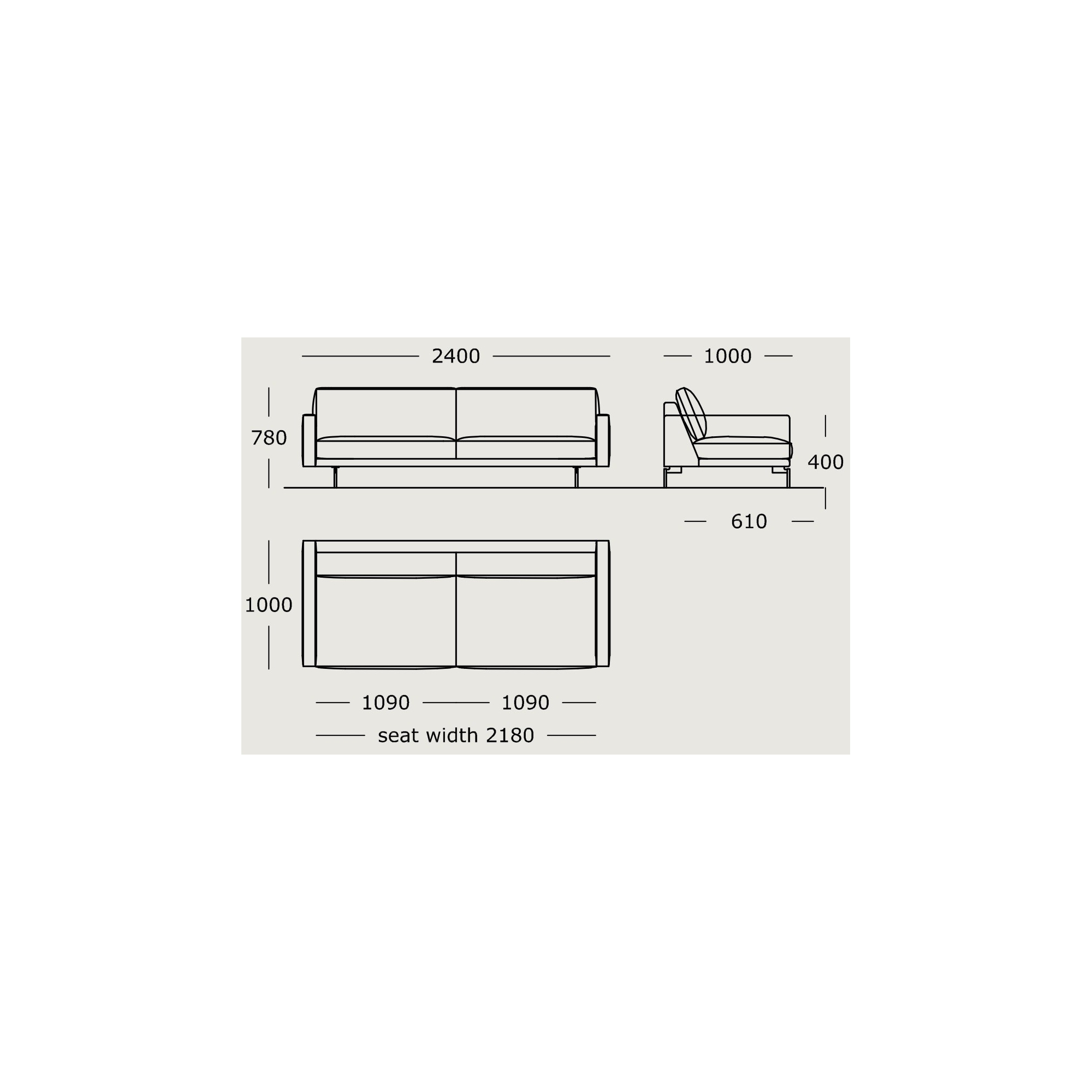 Module 21 – 240 cm – EDGE V1 - Wendelbo