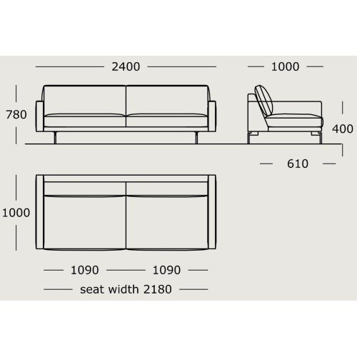 Module 21 – 240 cm – EDGE V1 - Wendelbo