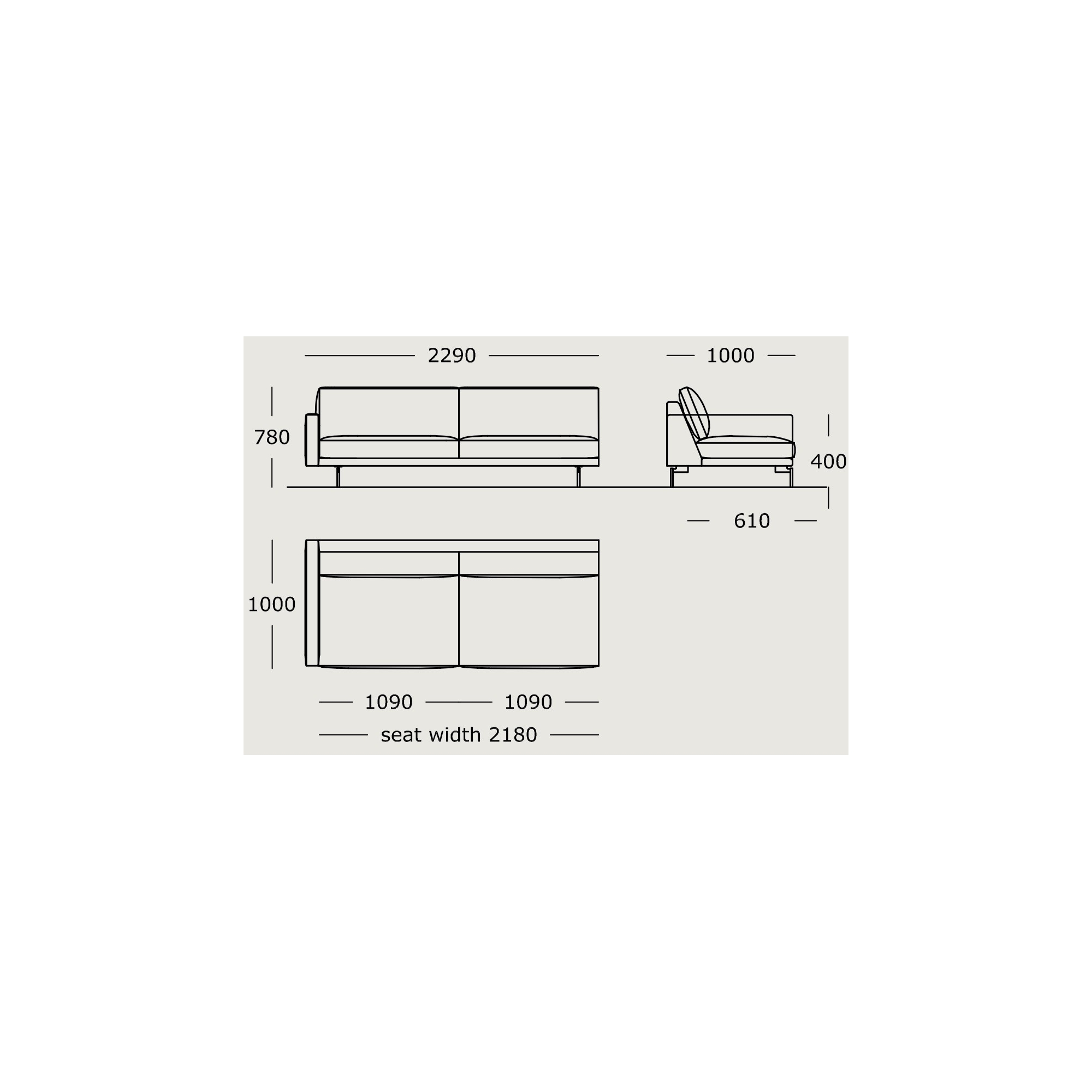 Module 23 – 229 cm – EDGE V1 - Wendelbo