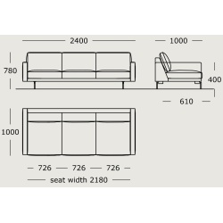 Module 25 – 240 cm – EDGE V1 - Wendelbo