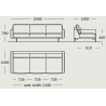 Module 25 – 240 cm – EDGE V1 - Wendelbo