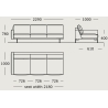 Module 27 – 229 cm – EDGE V1 - Wendelbo