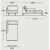 Module 29 – 90 x 160 cm – EDGE V1 - Wendelbo