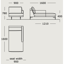 Module 30 – 90 x 160 cm – EDGE V1 - Wendelbo