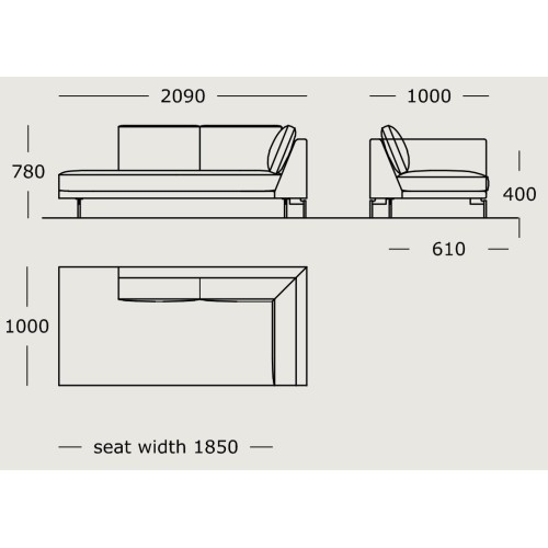 Module 32 – 209 cm – EDGE V1 - Wendelbo