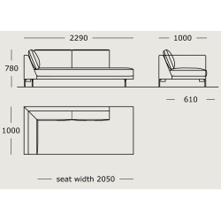 Module 33 – 229 cm – EDGE V1 - Wendelbo