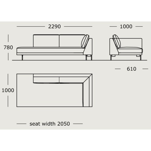 Module 34 – 229 cm – EDGE V1 - Wendelbo