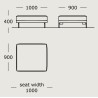 Module 37 – 100 x 90 cm – EDGE V1 - Wendelbo