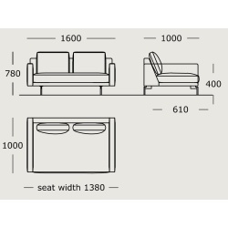 Module 1 – 160 cm – EDGE V2 - Wendelbo