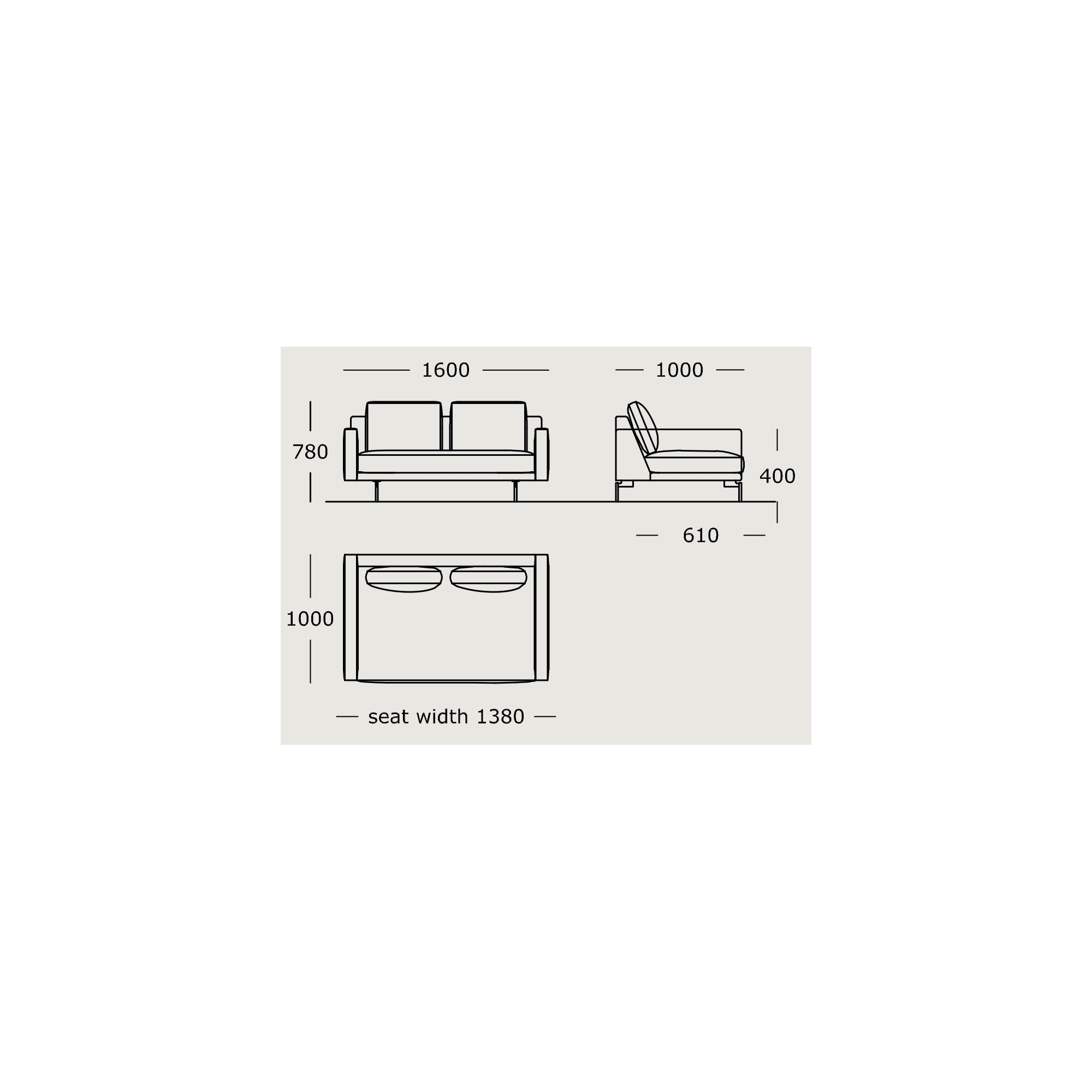 Module 1 – 160 cm – EDGE V2 - Wendelbo