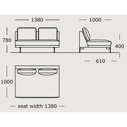 Module 2 – 138 cm – EDGE V2 - Wendelbo