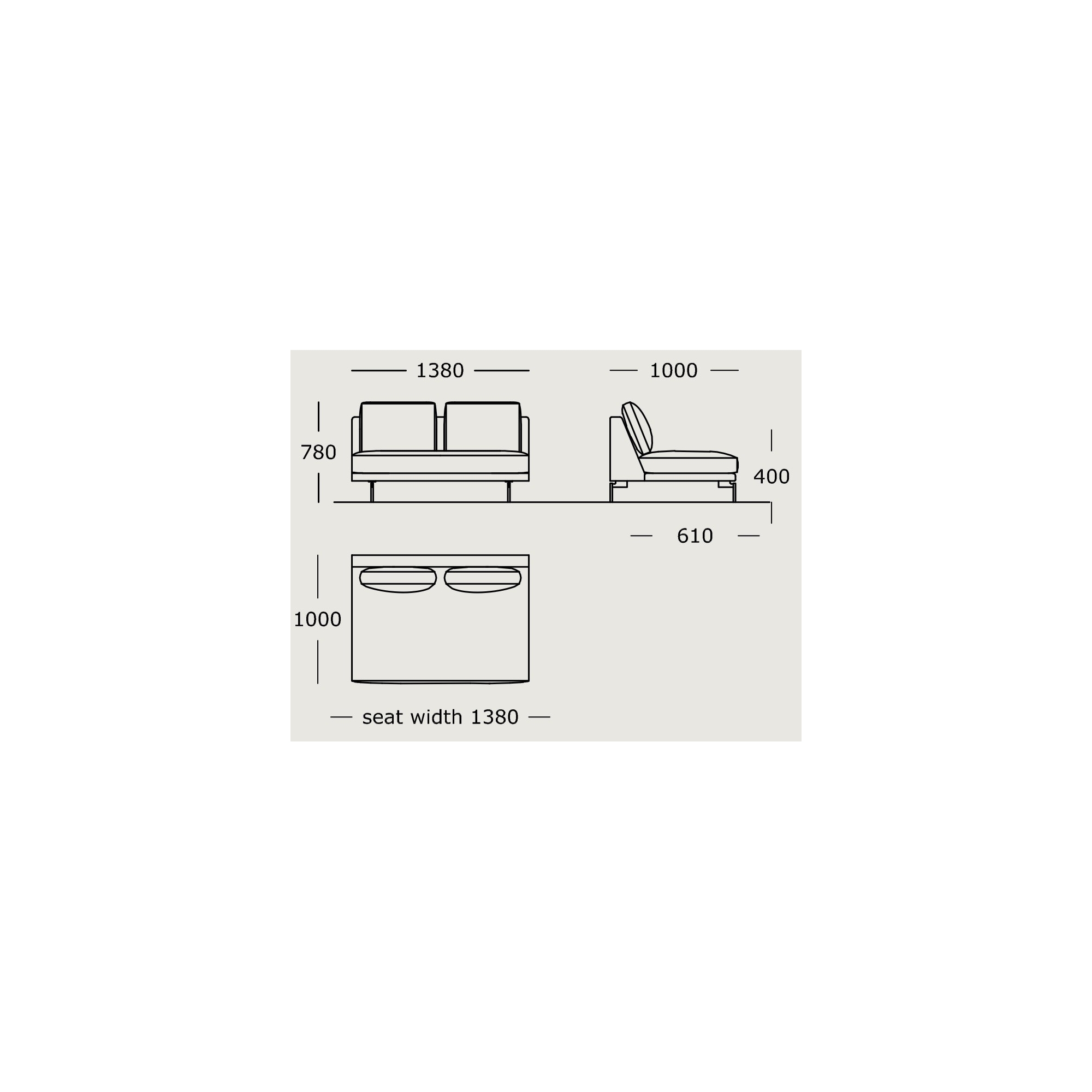 Module 2 – 138 cm – EDGE V2 - Wendelbo