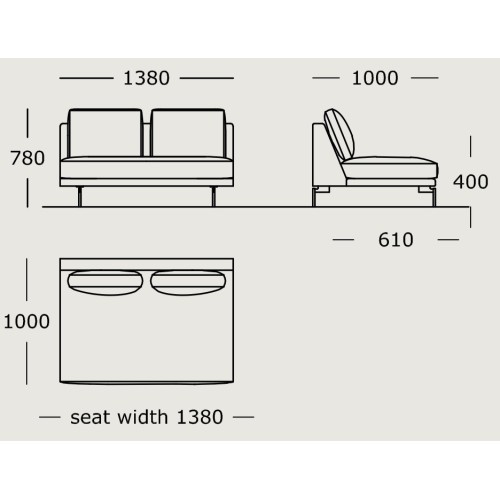 Module 2 – 138 cm – EDGE V2 - Wendelbo