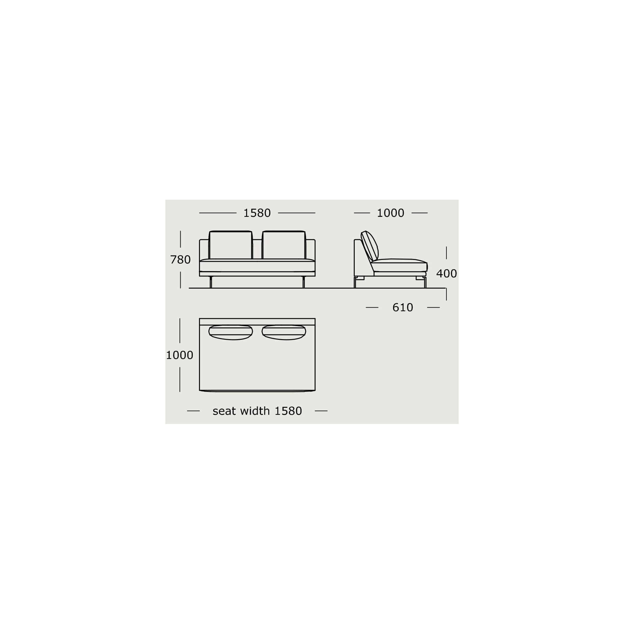 Module 6 – 158 cm – EDGE V2 - Wendelbo