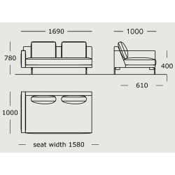 Module 7 – 169 cm – EDGE V2 - Wendelbo