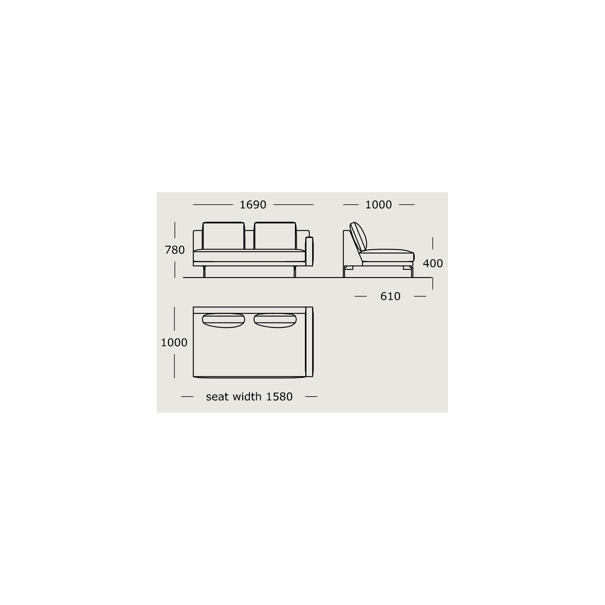 Module 8 – 169 cm – EDGE V2 - Wendelbo