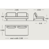 Module 22 – 218 cm – EDGE V2 - Wendelbo