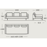 Module 25 – 240 cm – EDGE V2 - Wendelbo