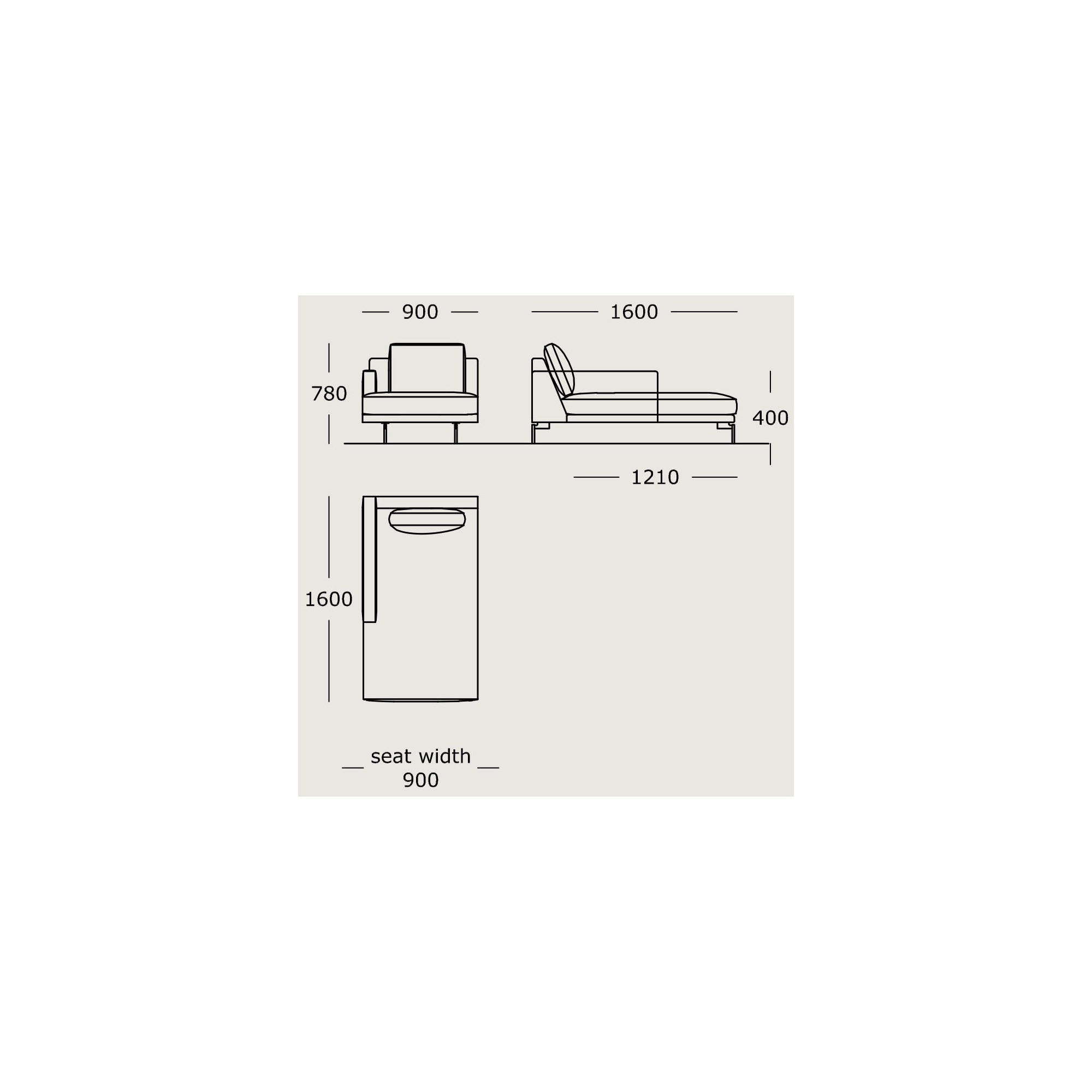 Module 29 – 90 x 160 cm – EDGE V2 - Wendelbo