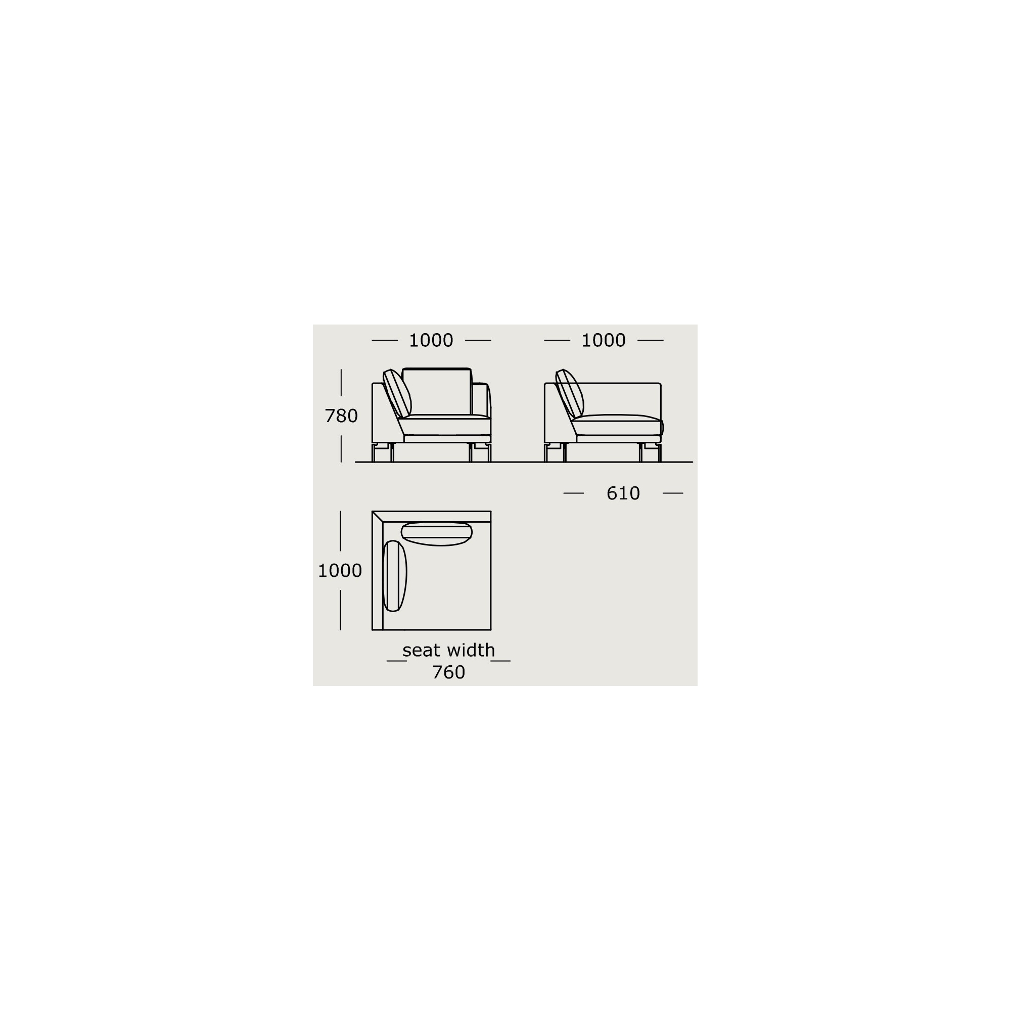 Module 36 – 100 cm – EDGE V2 (angle) - Wendelbo