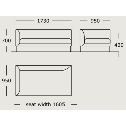 Module 11 – 173 x 95 cm – Blade - Wendelbo