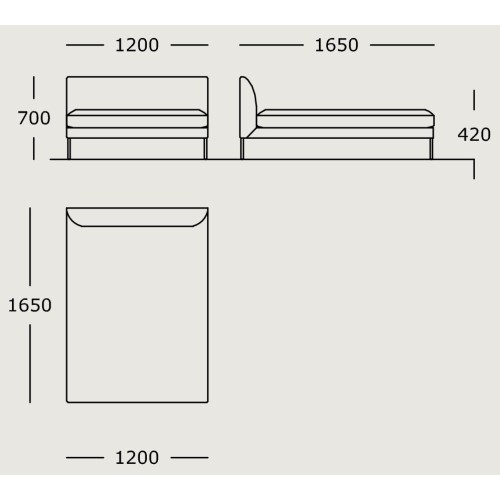 Module 14 – 120 x 165 cm – Blade - Wendelbo