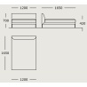 Module 14 – 120 x 165 cm – Blade - Wendelbo