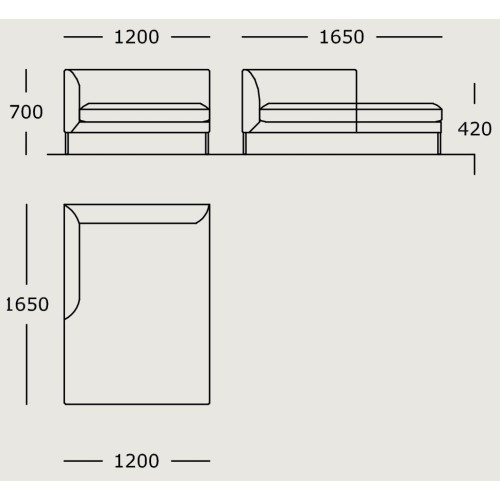 Module 15 – 120 x 165 cm – Blade - Wendelbo