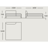 Module 17 – 150 x 165 cm – Blade - Wendelbo